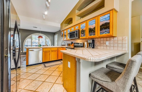 Palm Valley House | Dog-friendly home with pool, firepit, fast WiFi, central AC, & washer/dryer