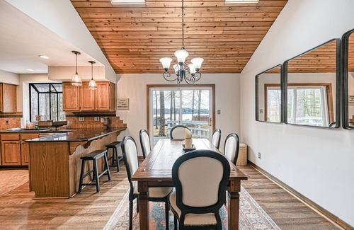Mineral House | Dog-friendly lakefront home with pool table, grill, lake views, water access, AC