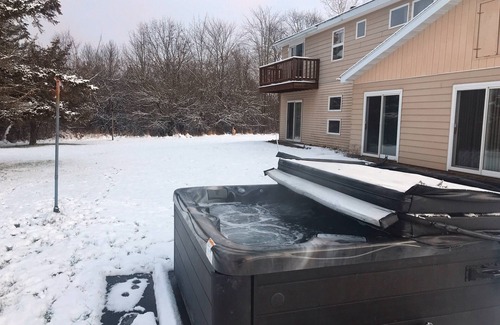 Alexandria Bay House | Dog-Friendly large rural Estate just outside Alex Bay with hot tub and pool!