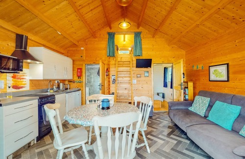 Dwyran Cabin | Dog Friendly Log Cabin with Hot Tub - Seiriol