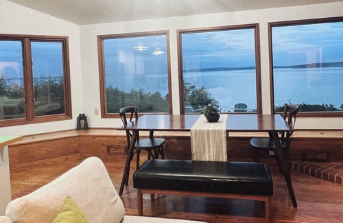 Hansville House | Dog-friendly oceanfront home, magnificent water views, minutes from beach!