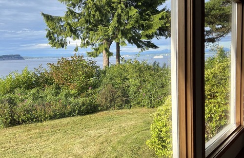 Hansville House | Dog-friendly oceanfront home, magnificent water views, minutes from beach!