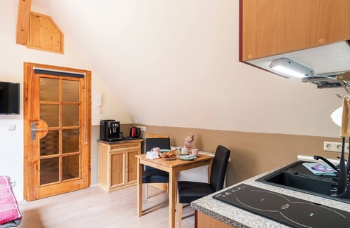 Enzklosterle Apartment | Dog-friendly one-room vacation apartment Tannenwipfel, 40sqm, infrared sauna max. 2 persons