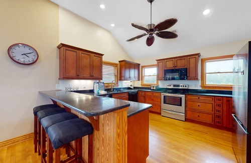 Duck House | Dog-friendly, sound view home with pool, hot tub & decks - steps to downtown