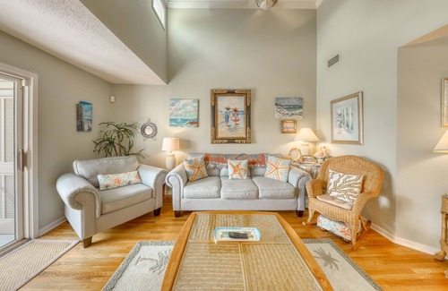 Seabrook Island Villa | Dog-friendly villa with views of the tennis courts, free WiFi, and pool access!