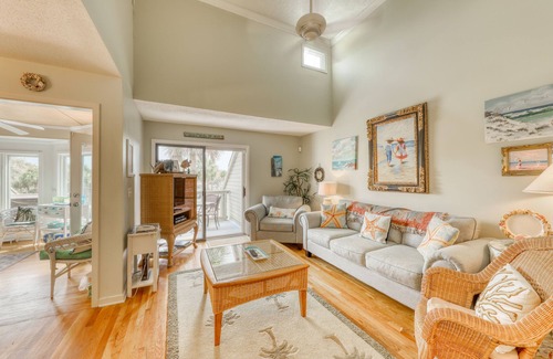 Seabrook Island Villa | Dog-friendly villa with views of the tennis courts, free WiFi, and pool access!