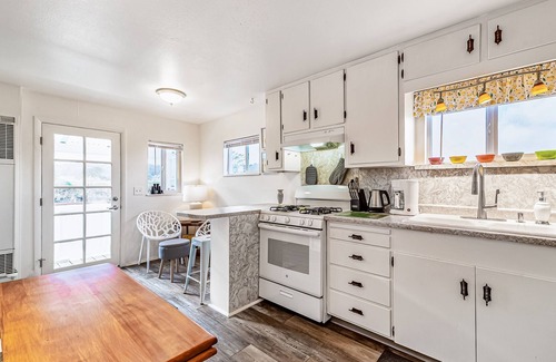 Eureka Cottage | Dog-Friendly, Waterfront Cottage Right on Marina w/Free WiFi, Water Views, Patio