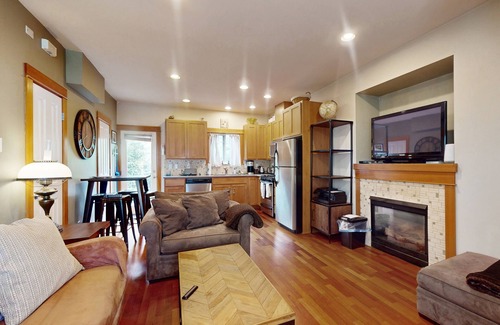North Delridge House | Dog-friendly Westside Escape with fireplace, W/D, fenced yard - 3 miles to beach