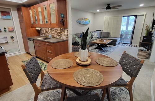 Del Obispo Condo | Doheny Beach condo on bike path to harbor, parks, and hiking trails!