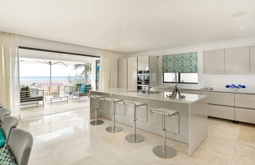 Fitts Village Villa | Dolphin Beach House - Stunning Beachfront Luxury 6-bedroom Villa in Barbados