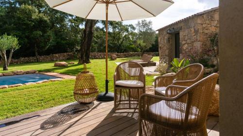 San-Gavino-di-Carbini Villa | Domaine de Gialla Bergerie I Pini, 6 pers, piscine chauffée, 10 mn plage
