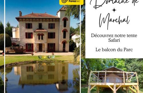 Celles-sur-Durolle Other | Domaine de Marchal - Le balcon du Parc - tente éco-lodge