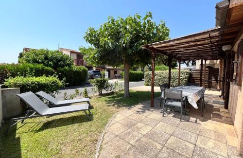 Portiragnes-Plage Villa | Domaine de vacances à 600m de la plage, villa climatisée 3 chambres 7 couchages WIFI animations piscines en suppléments LRTAMJ36