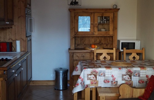 Bisanne 1500 Apartment | "Domaine Les Saisies " 2 rooms 33 m2, Wifi, garage, heated swimming pool