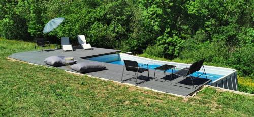 La Bloutiere House | Domaine LVD avec SPA, bois et rivière privée