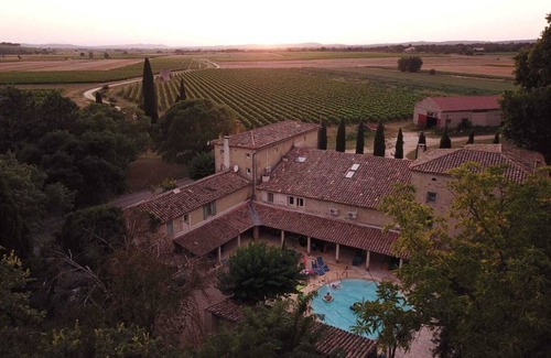 Sainte-Anastasie House | Domaine Privé Le Moulin Neuf Uzés 40 people 2 swimming pools Enclosed park. tennis court