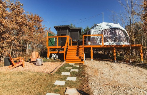 Athens House | Dome under the stars pool/hottub