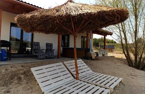 gmina Raczki House | Domek Loft z Balią Jacuzzi i sauną na wyłączność Dowspuda