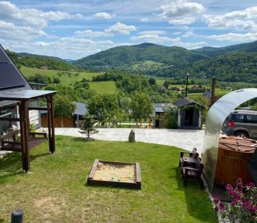 Limanowa House | Domki- Limanowa, domki z balią i sauną