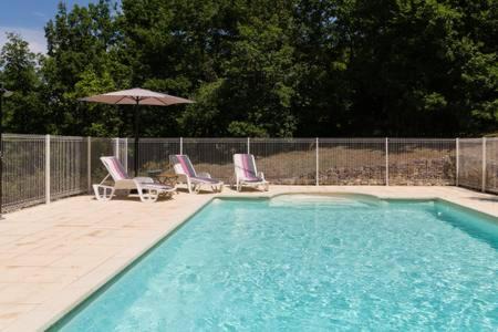 Florimont-Gaumier Villa | Domme Villa 6 beds 8p secluded woodland with pool