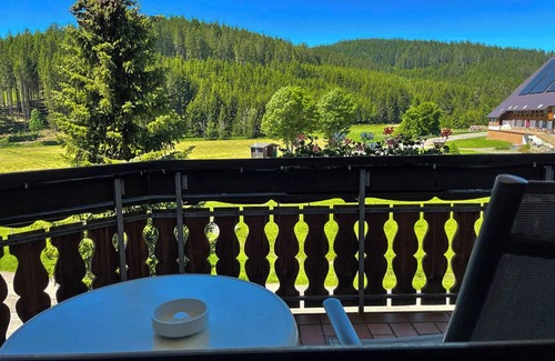Titisee-Neustadt Apartment | Doppelzimmer, 28qm, mit Dusche/WC oder Bad/WC und Balkon