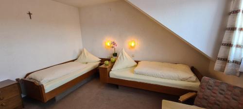 Herrischried House | Doppelzimmer Bergblick mit 2 Einzelbetten - Pension Hauber
