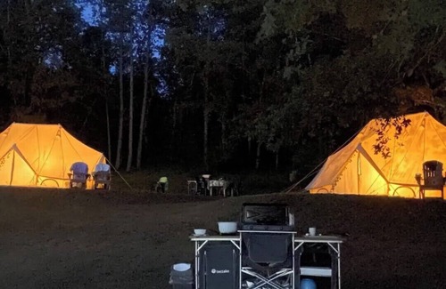 Bouzic RV Rental | Dordogne Glamping - Emperor tent PV1.