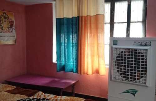 Faizabad House | Double bed with terrace