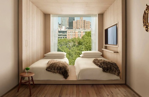 Bowery Hotel | Double Park View, Public - NY, Chic Atmosphere, Artspace, Steps from Central Park