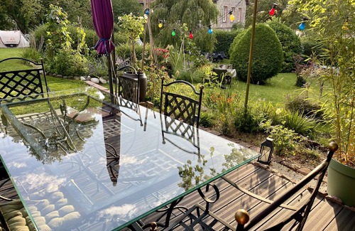 Husseren-Wesserling House | Double room-Superior-Mobility bath-Mountain view-gite de France