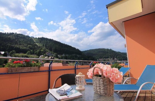 Bad Wildbad Apartment | Double room with shower and WC