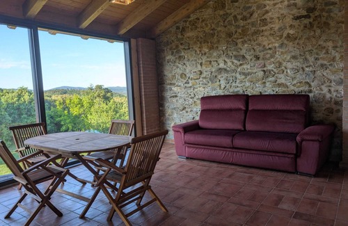 Sassetta Apartment | Double room with veranda "Verde"