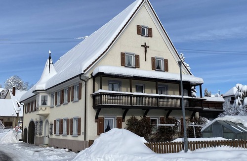 Loffingen Apartment | Double room Wutachschlucht with shower and toilet