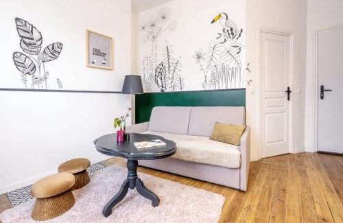 Amiens Apartment | Douceur tropicale, chaleureux et atypique