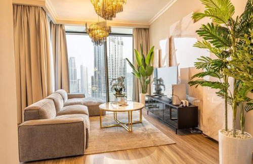 Downtown Dubai Apartment | Downtown 3BR Luxe, Burj & Fountain View Bliss Near Dubai Mall