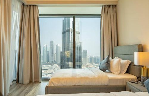 Downtown Dubai Apartment | Downtown 3BR Luxe, Burj & Fountain View Bliss Near Dubai Mall