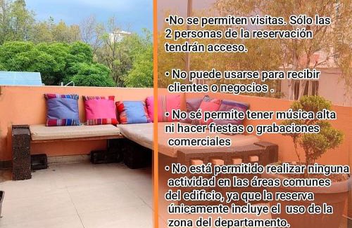 Cuauhtemoc Apartment | Downtown apartmen with private terrace