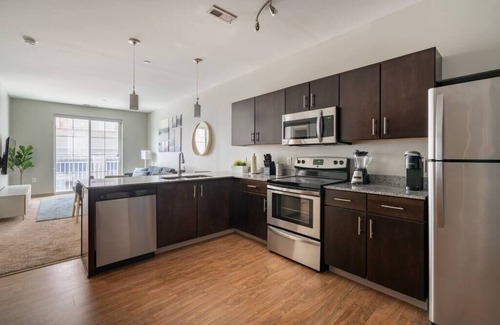 Uptown District Apartment | Downtown Apt in the Heart of Columbus