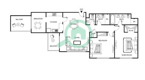 Downtown Dubai Apartment | Downtown Dubai sleeps 5 with Amazing Amnenities