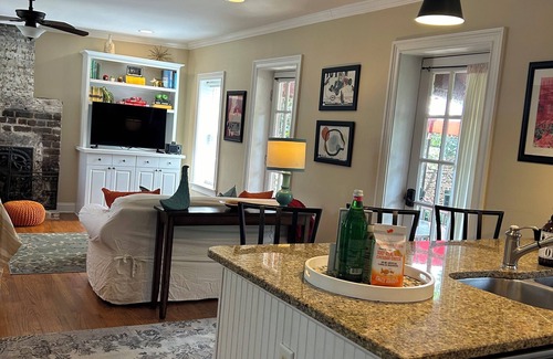 Beach Institute Apartment | Downtown Savannah Carriage House near Forsyth Park