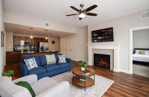 Downtown Cleveland Apartment | Downtown Sq: Stadium, Casino, Rock Hall, Clinic