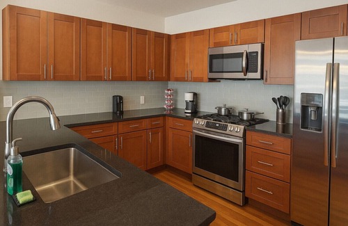 Downtown Cleveland Apartment | Downtown Sq: Stadium, Casino, Rock Hall, Clinic