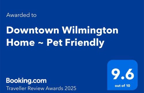 Wilmington House | Downtown Wilmington Home ~ Pet Friendly
