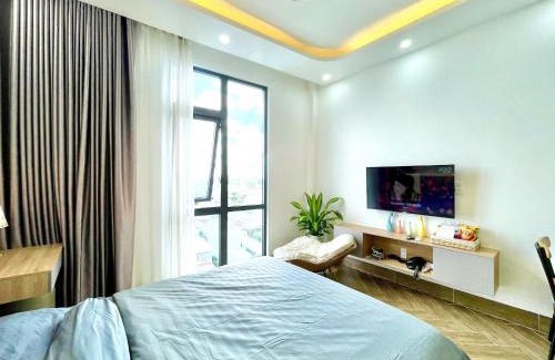 Ninh Kieu Apartment | Dr 501 Modern studio with city view and kitchen