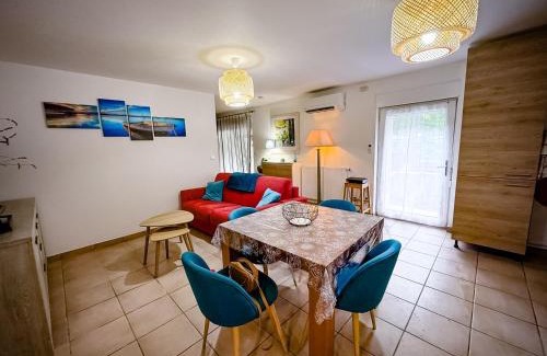 Livron-sur-Drome Apartment | DREAM HOLIDAY 26 - Charmant T2 4 Pers 38m2 Terrasse de 14m2- Clim, Wifi, Parking - Sur RN7 au calme - au cœur de Livron sur Drôme à 5Km l'Autouroute Proximité A7