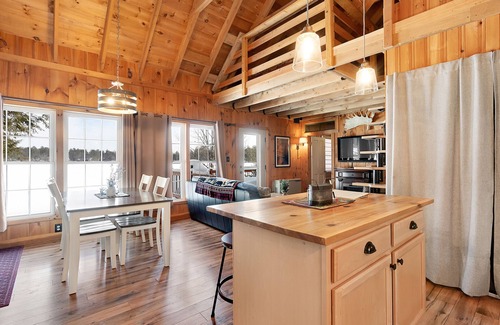 Bridgton House | Dream Lakefront Modern Cabin