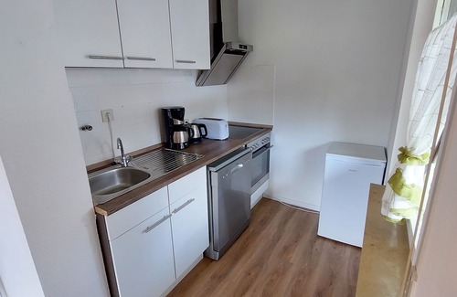 Zueschen Apartment | Dream vacation apartment 'Emmy' with balcony with breathtaking view