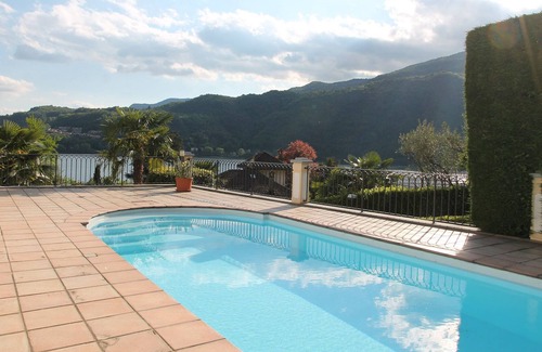 Morcote House | Dream villa with pool on Lake Lugano in Morcote
