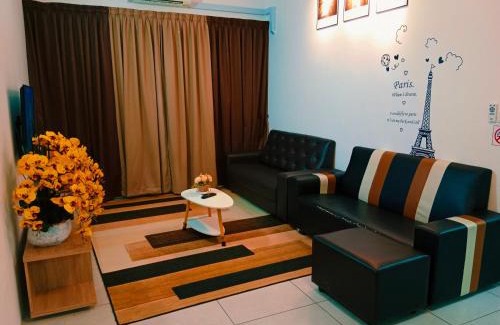 Central Seberang Perai Apartment | Dreamstay36 3R2B 8pax Meritus perai