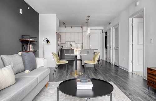 Ballston Apartment | Dreamy Virginia Square 1BR w/Gym & W/D, steps to Metro, by Blueground